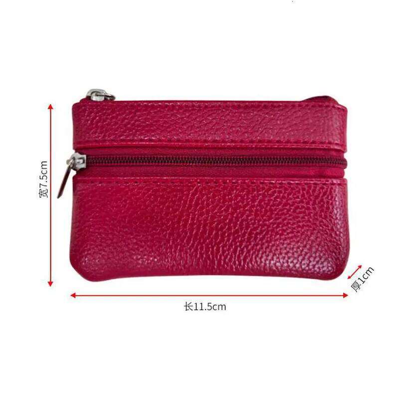 Fashion Leather Coin Purse Women Small Wallet Change Purses Mini Zipper Money Bags Children's Pocket Wallets Key Holder Clutch C260304