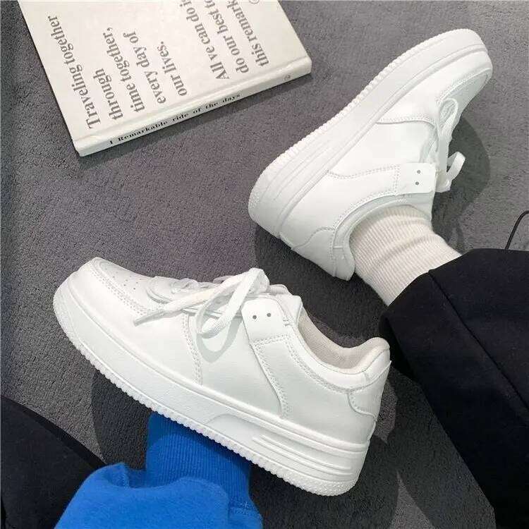 Tennis Sneakers Woman Spring Autumn Sports Board Fashion Comfort Colorful Casual Academy Style Little White Shoes Female