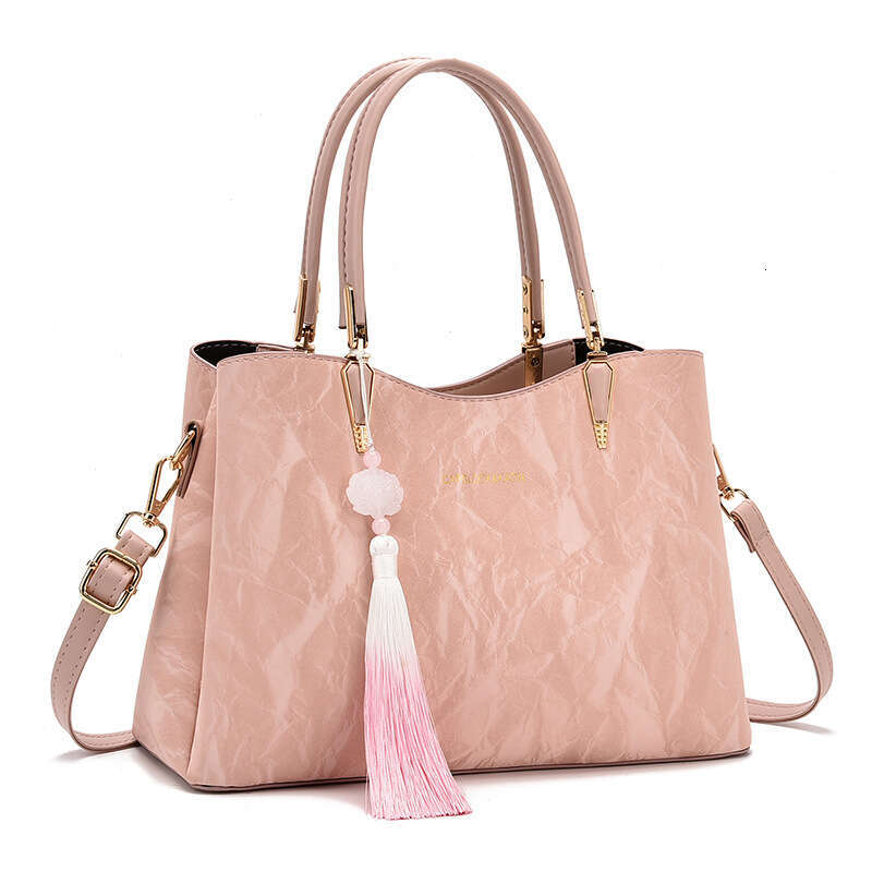 Tote New Chinese Style Women S Handbag Large Capacity Textured Shoulder Crossbody Bag Wholesale