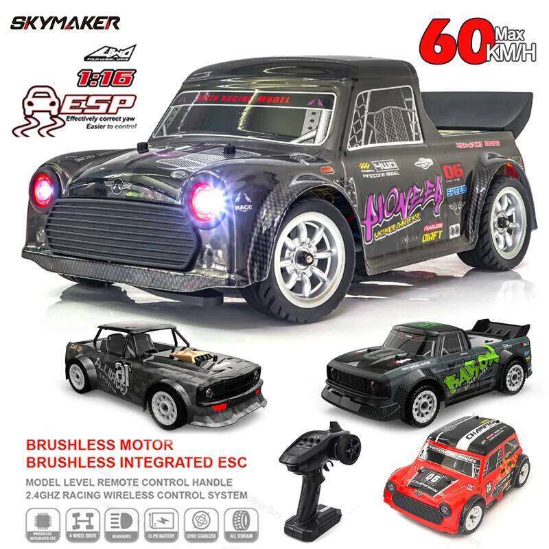 SG1605 SG1606 SG1603 SG1604 Pro 1/16 RC High Speed 2.4G Brushless 4WD 1:16 Drift Remote Control Racing Car toys For Boys C260305