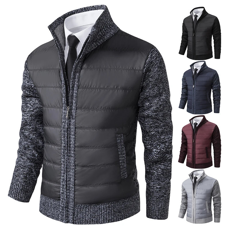 Autumn and winter mens casual and comfortable fashion trend loose warm cardigan sweater 260306