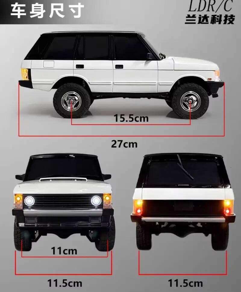 New 1:18 LDR/C LD18401pro Simulation Sensory Brushless Four-Wheel Drive Rc Off-Road Remote Control Car Climbing Model Boys Gift C260305