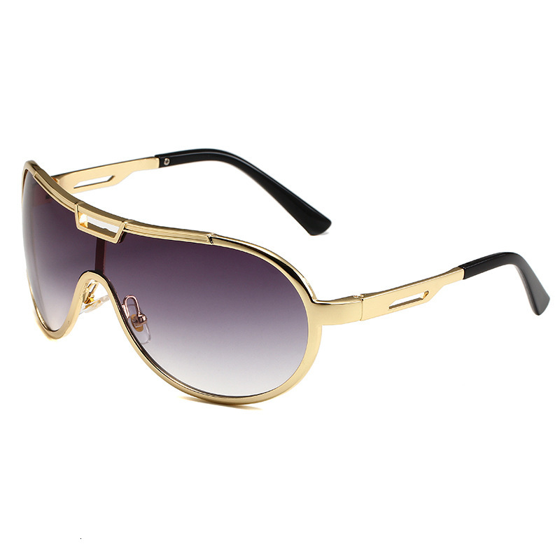 2026 New Designer Luxury Brand Large Frame Toad Glasses European And American Retro Fashion Women's Sunglasses Outdoor Windproof Sunglasses Whole