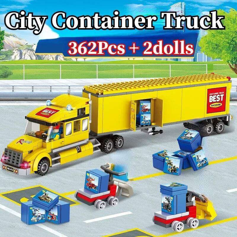 City Series Passenger Building Block Double Deckers Travel Bus Classic Creative Bricks DIY Model Toy for Kid Gifts Z260305