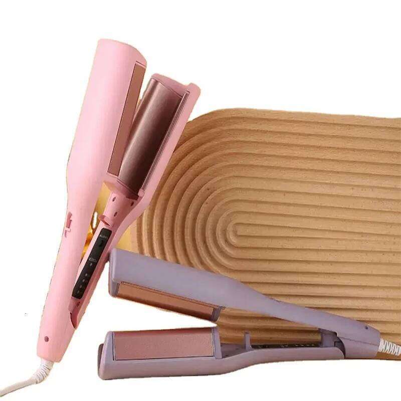 Fast Heating Styling Tool 32mm Automatic Stick Curler Portable Big Wave Rotating Iron Hair Curling 26Y0306