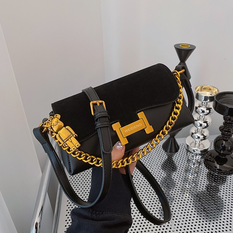 2026 Direct From Manufacturer: Fashionable New Simple Matte Single-shoulder Crossbody Chain Women's Small Square Bag, Stylish Luxury Handbag And 