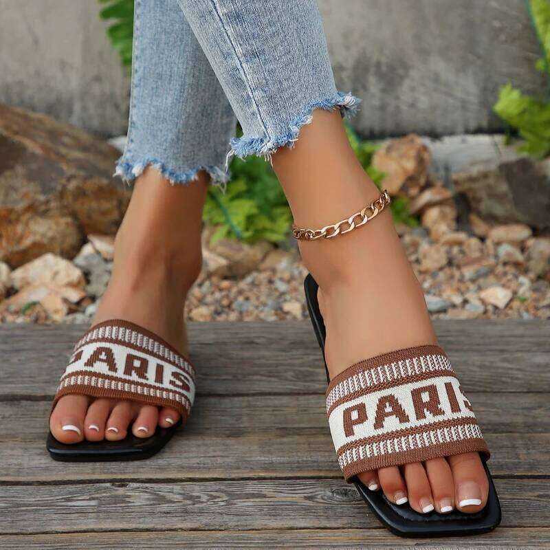2025 Summer New Fashionable Comfortable Sandals Outdoor Non slip and Wear resistant Casual Flat Bottom Coolers