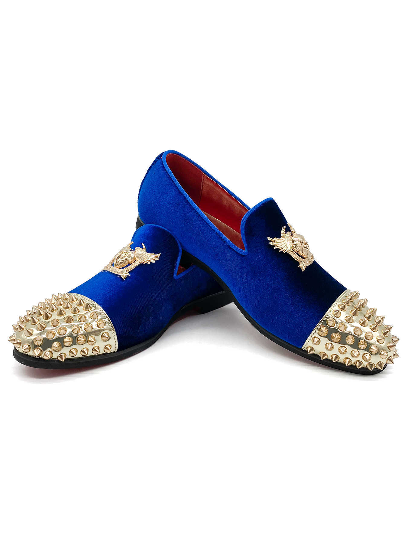Nxy Brand Diamond-studded Splicing Designer gold Loafers In Loafer Interior Shoes Toe Smooth Upper Business Shoes Waxed Finishing Dress Shoes