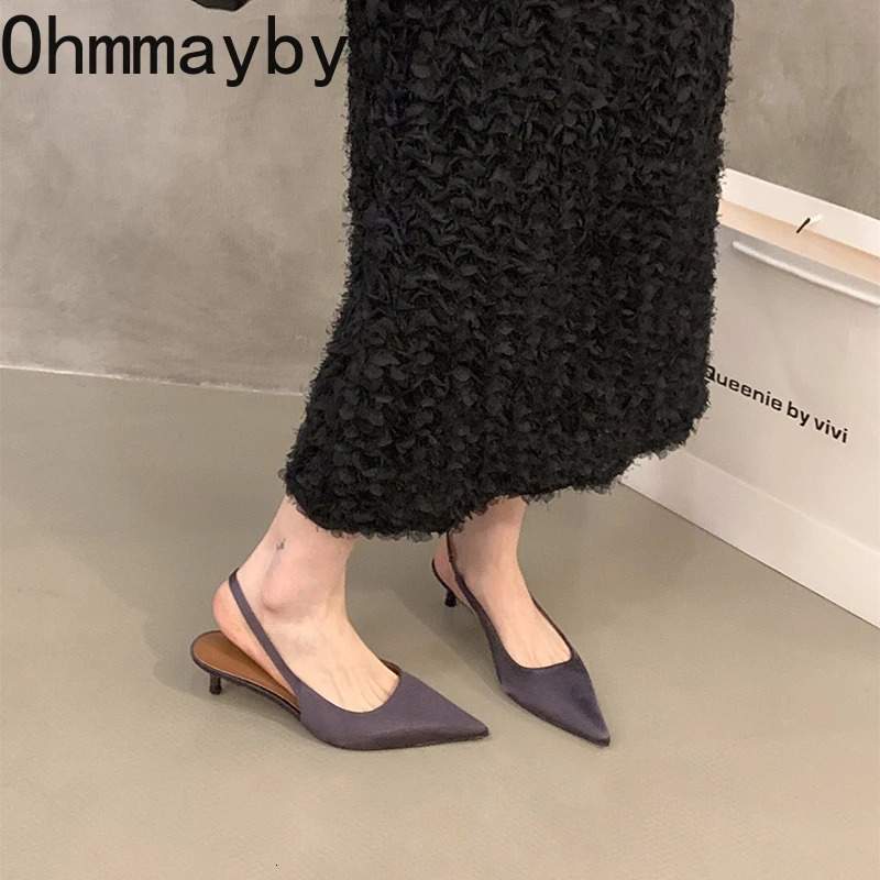 2026 Summer Thin Heel Women Sandals Fashion Pointed Toe Singbacks Shoes Ladies Elegant Stripper Party Sandalias 260303