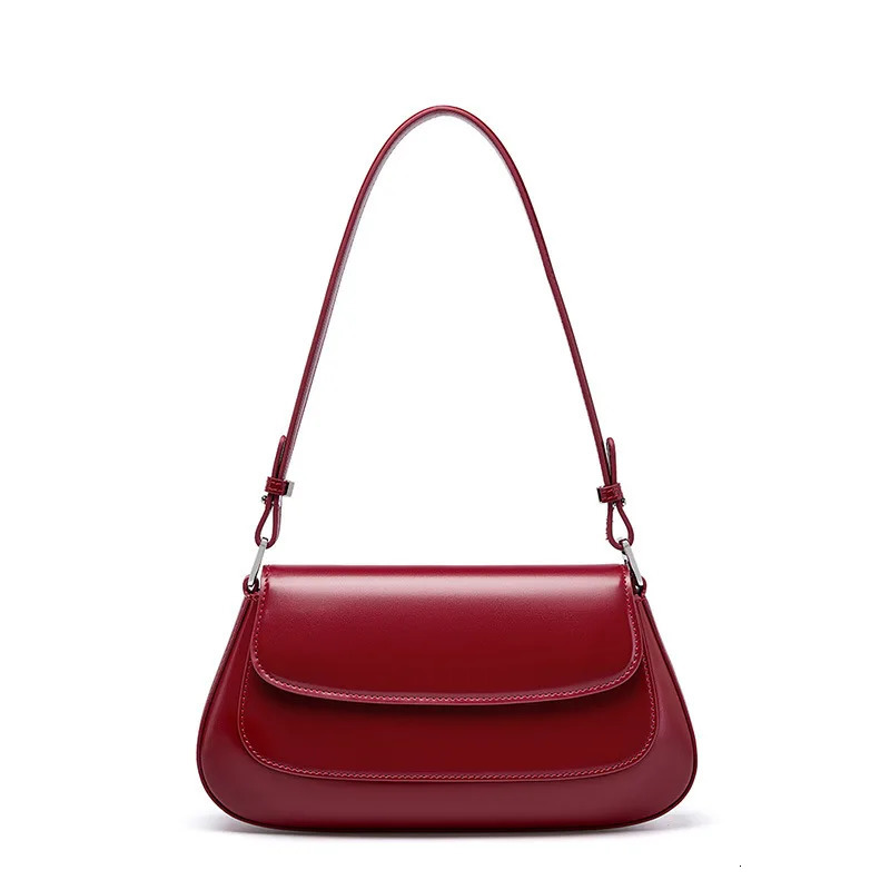 YANATARI underarm cowhide Genuine leather handbags women vintage shoulder bag female bags womens high quality 2026 260306