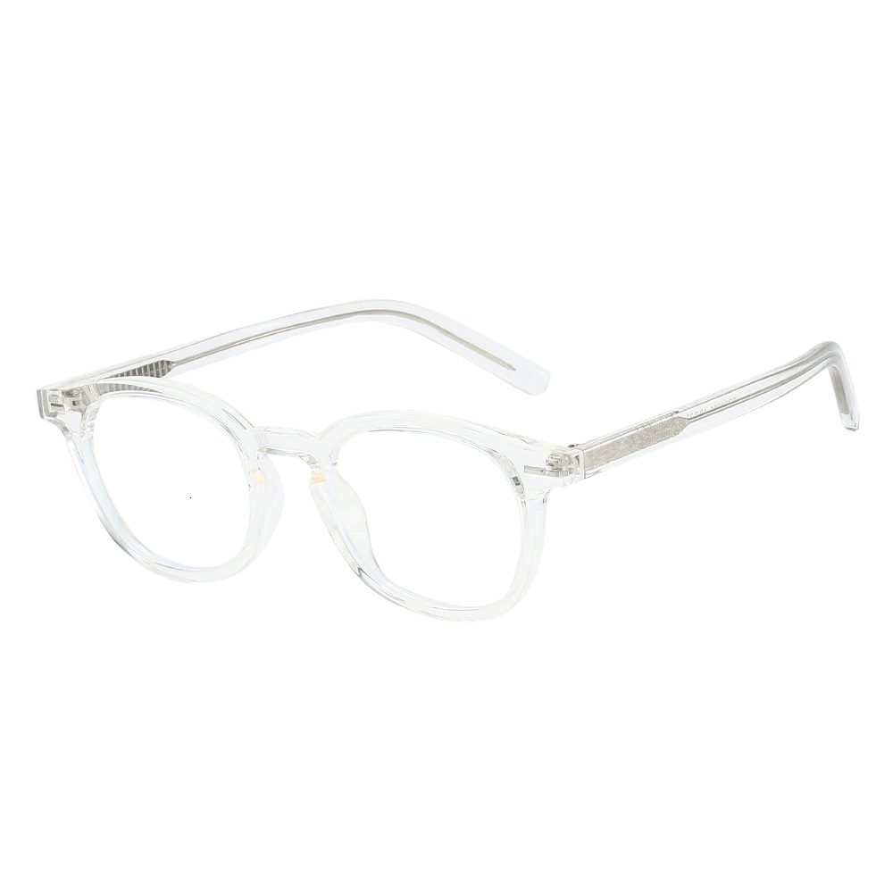 Free Shipping Eyewear's new stylish TR anti-blue light flat glasses for men women, retro and unique trendy eyeglasses with insertable lenses