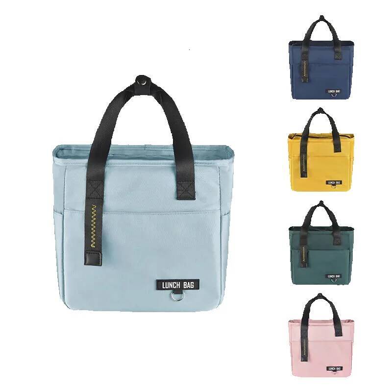 Bestseller Insulated Bento Lunch Box Thermal Bag Large Capacity Food Zipper Storage Bags Container for Women Cooler Travel Picnic Handbags ddmybear