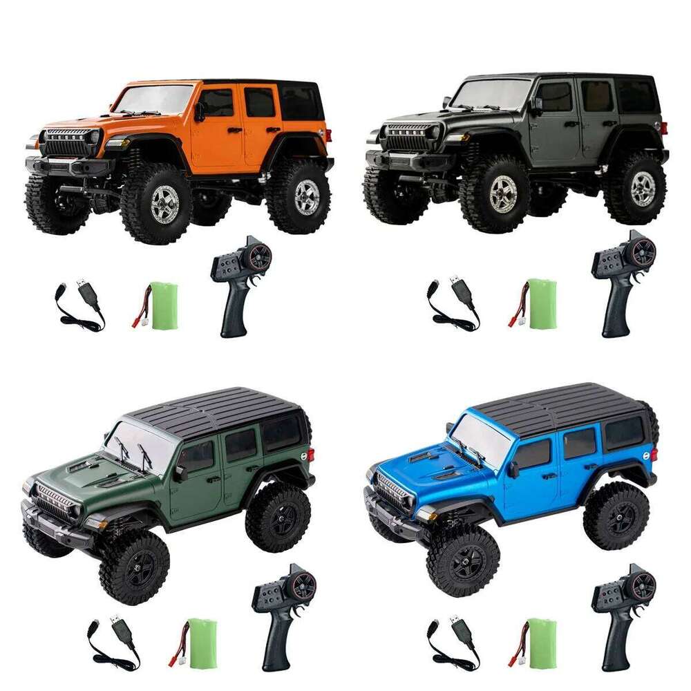 Gift 1/18 RC Rock 4WD Remote Control Simulation Off Road Car C8801 RTR Crawler Motor ESC LED Lights Vehicle Toys C260305