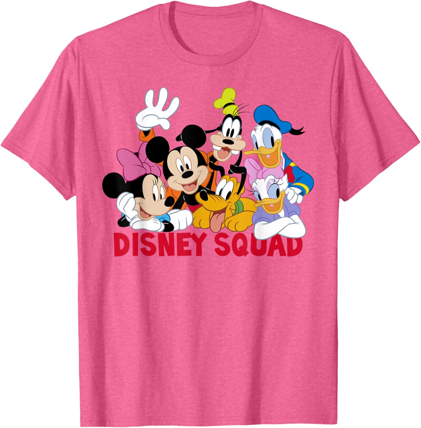 Disney T-Shirt Mickey and Friends Pluto Retro Line T Shirt Man Woman Boy Girl Cartoon Movie Short Sleeves Shirts Cotton Soft Tshirt Fashion Top for Ch