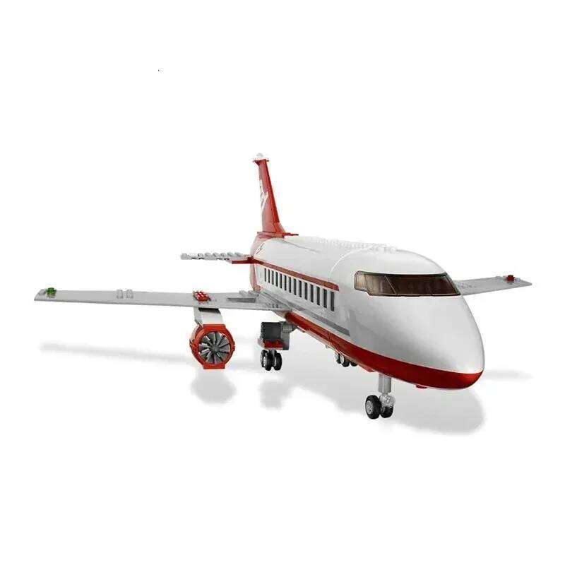 City Series new airport station terminal building blocks Set up construction aircraft toys children's Christmas gifts 703PCS Z260306