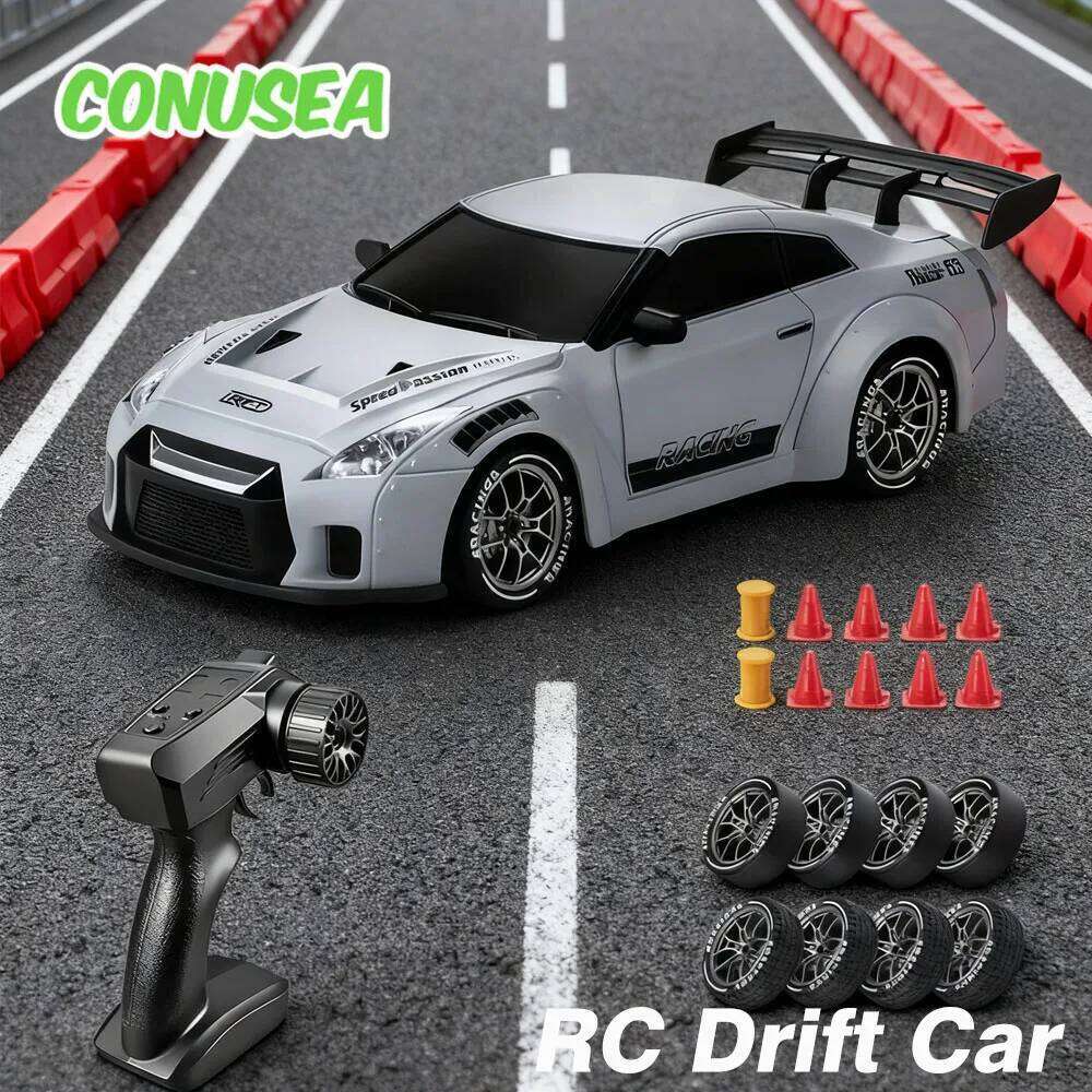 Rc Drift Car 1/24 4WD Remote Control Cars Electric Vehicle Model High Speed Racing Drive for Children Boys Kids Christmas gifts C260305