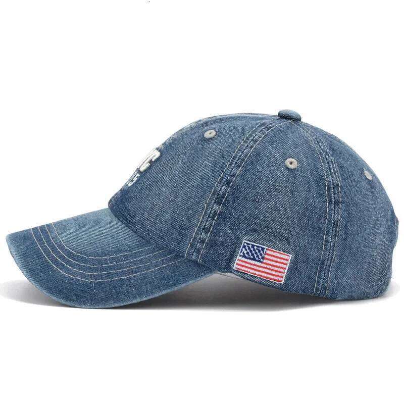 2025 Denim Baseball Men Women Embroidery Letter Jeans Snapback Hat Casquette Summer Sports Hip Hop Cap Gorras Unisex hats Y260304