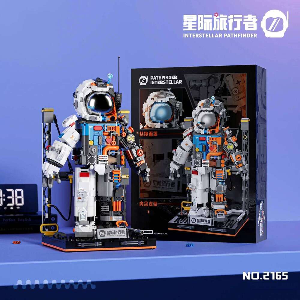 Technology Boys Toy Spaceman Models Blocks Assembled Astronaut Building Toys Creative Decorations Z260305