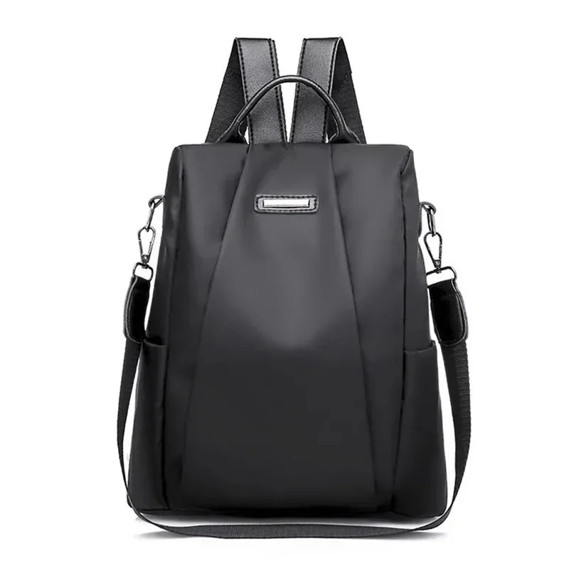 womens fashionable multifunctional backpack solid color backpack detachable casual portable shoulder strap260228