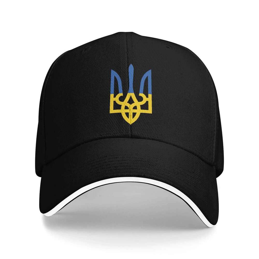 Women Men Tryzub Ukrainian Ukraine Outdoor Hat Spring Trucker New Baseball Cap 2024 Sunscreen Hats Y260304
