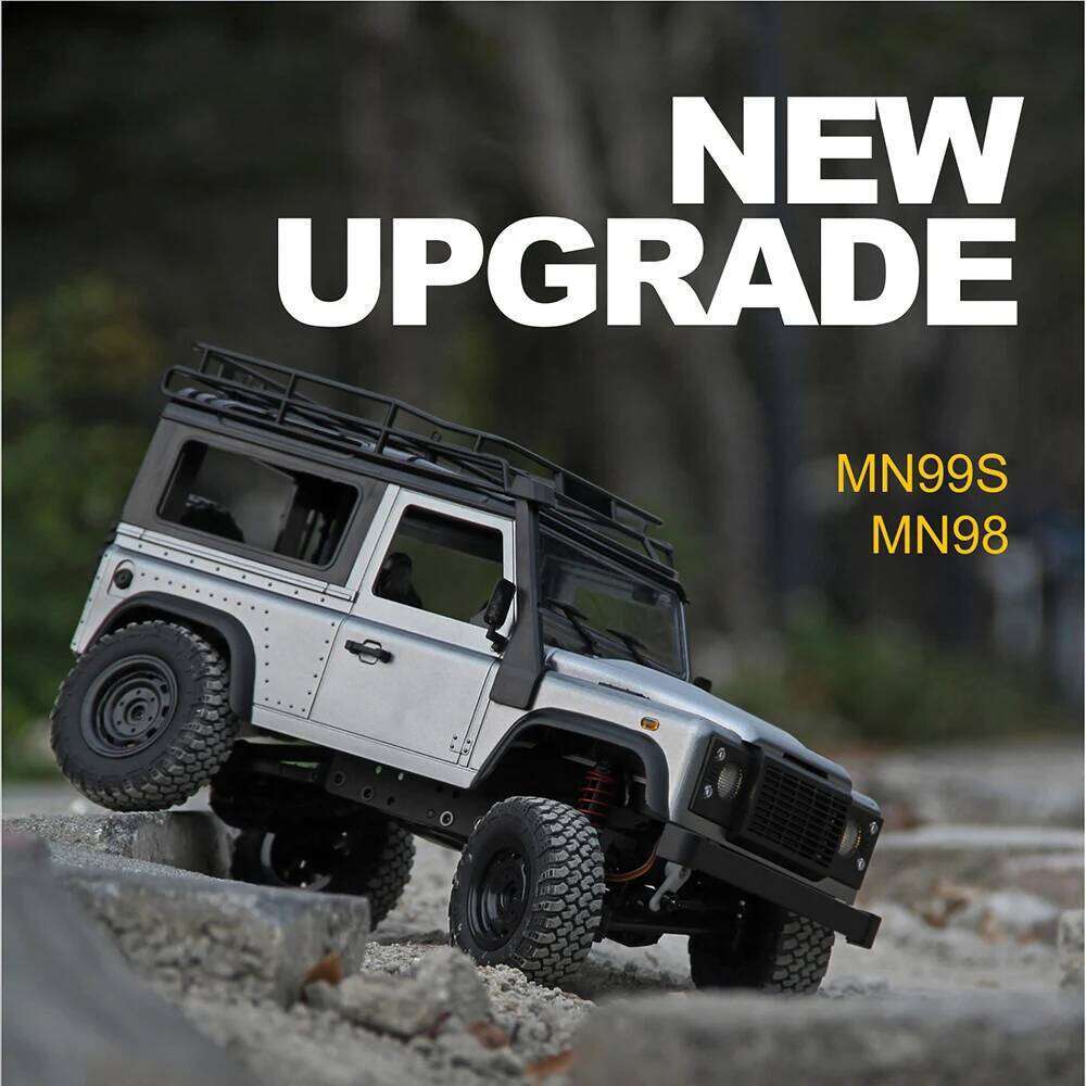 1/12 MN99s Rc Car MN Model 2.4G RTR Remote Control 4WD Off-road Climbing Crawler Defender Pickup Truck Toys for Children C260305