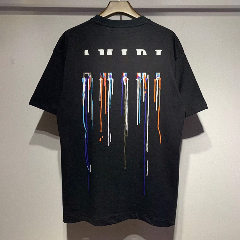 Amira Shirt Mens Womens Designer T shirts Printed Fashion man T-shirt Top Quality Cotton Casual Tees Short Sleeve P4jH#