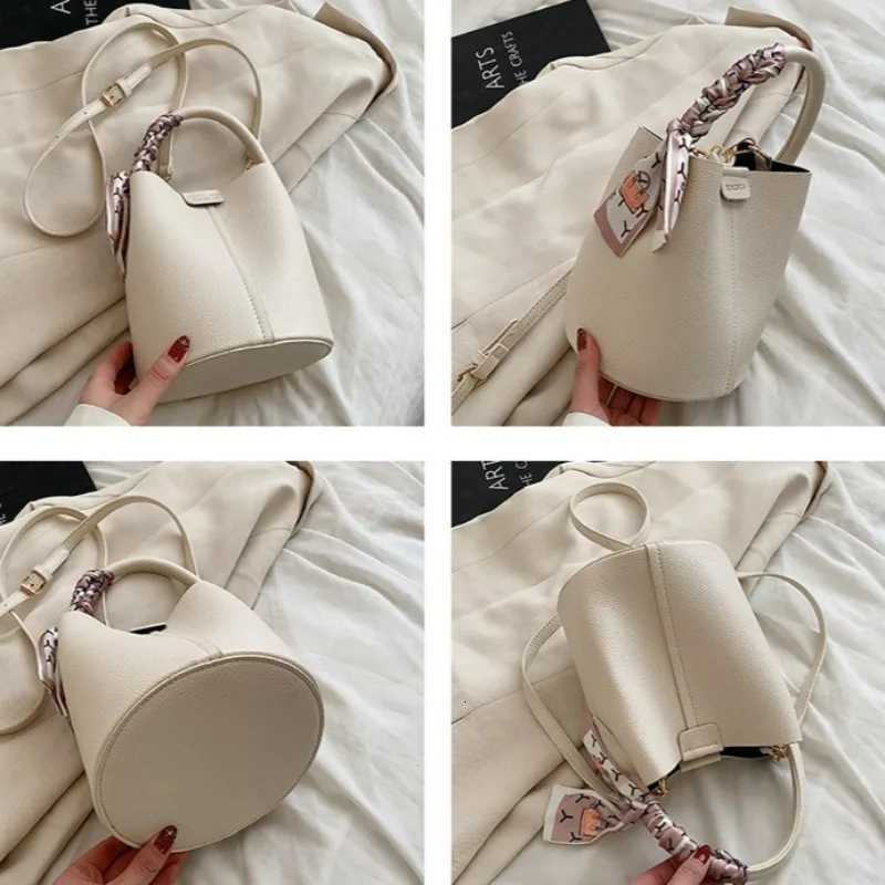 Fashion Women Crossbody Bags Shoulder Bags Design Bucket Bag Ladies PU Leather Portable Hand Bags H260306