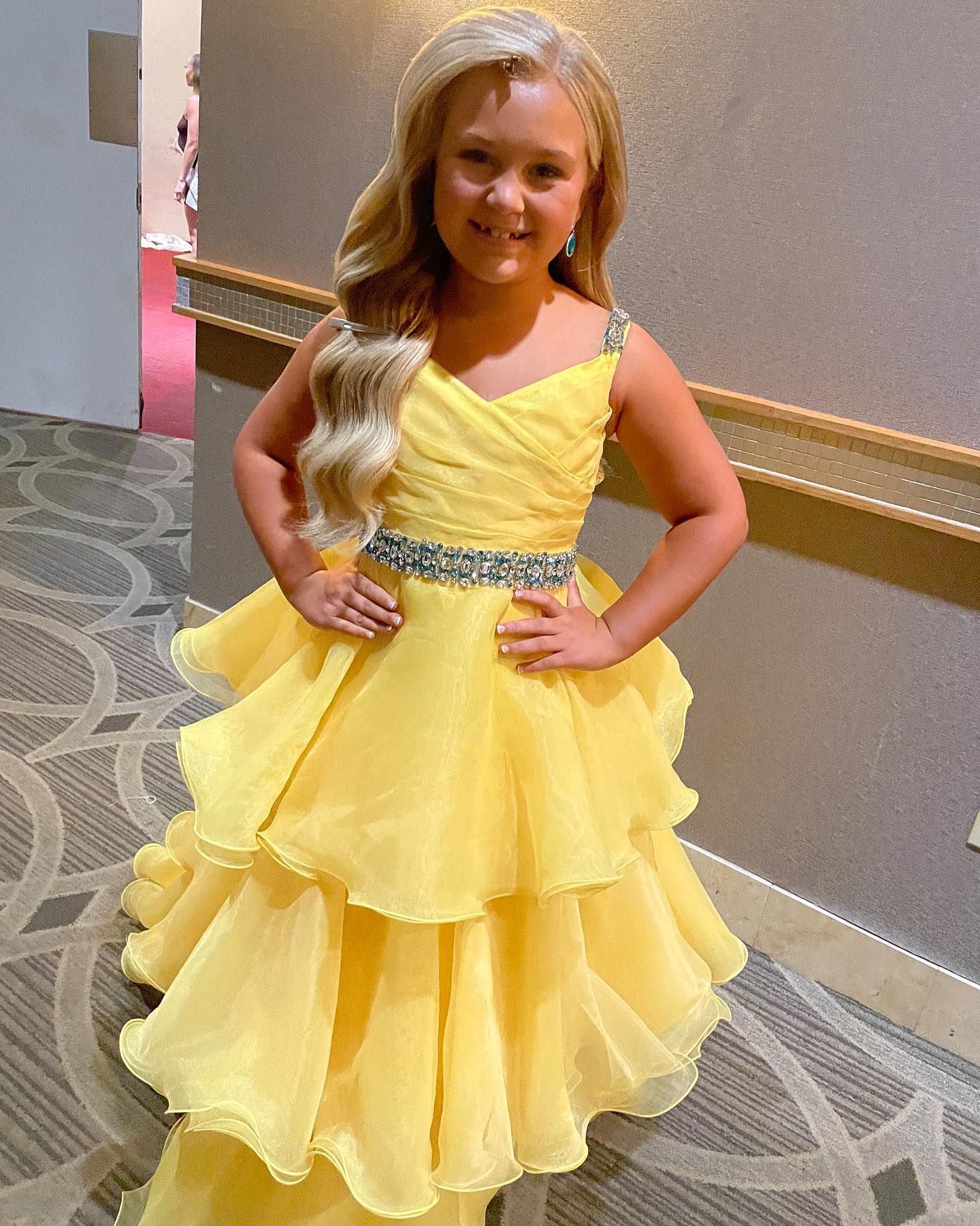 Candy Color Organza Little Girl Pageant Dresses 2026 Straps Infant Toddler Girls Prom Gowns Zipper-Back Ruffles Long Kids Formal Party Birthday Prince