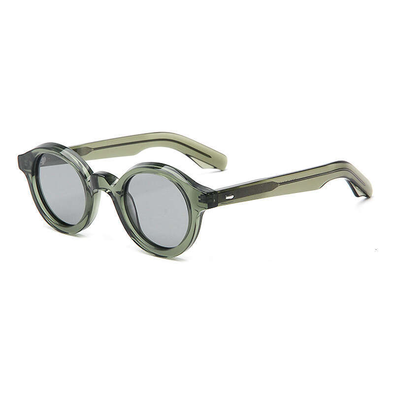 Cross Border Foreign Trade Retro Round-Frame High End Fashion Sunglasses The Same Style As Popular Among European And American Influencers Trendy High