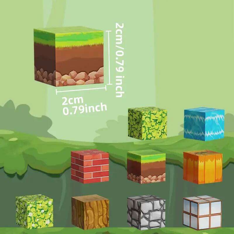 297 Magnetic DIY random plastic stacked creative shape educational structure station toy building blocks Z260305