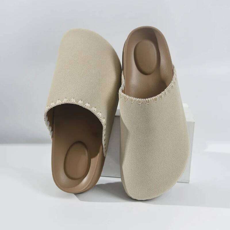 2026 New Women Slippers Flats Platform Round-toed Running Walking Sandals Retro Dress Designer Comfortable Shoes