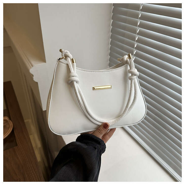 High End Handheld Underarm Small Square For Women New Fashion Single Shoulder Cross Border Export Crossbody Bag