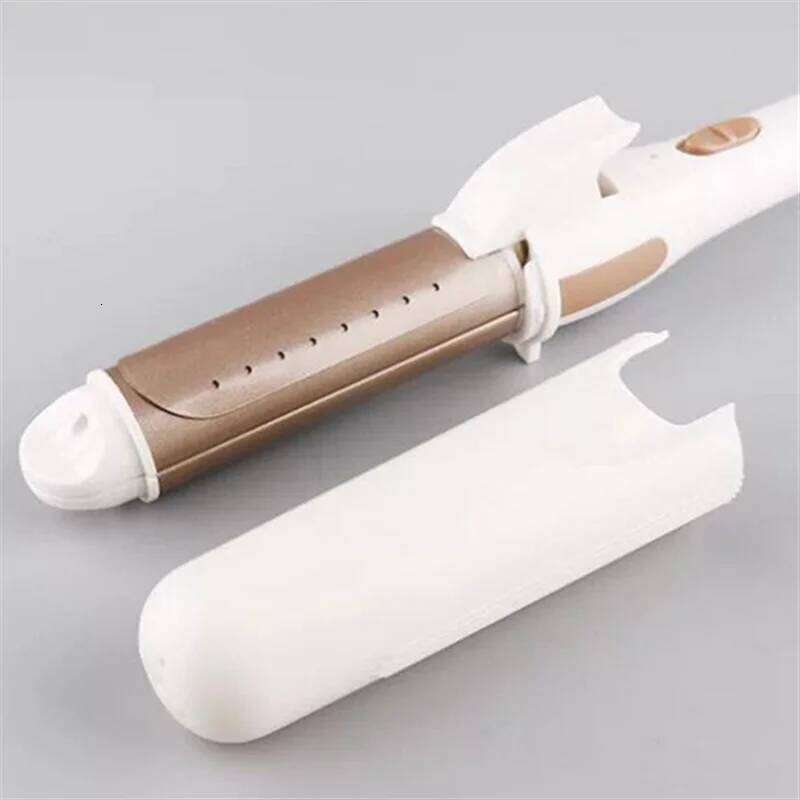 3 In 1 Gold Electric Curler For Women Professional Ceramic Curling Iron Hair Straightener Heated Roller Multifunction 26Y0306