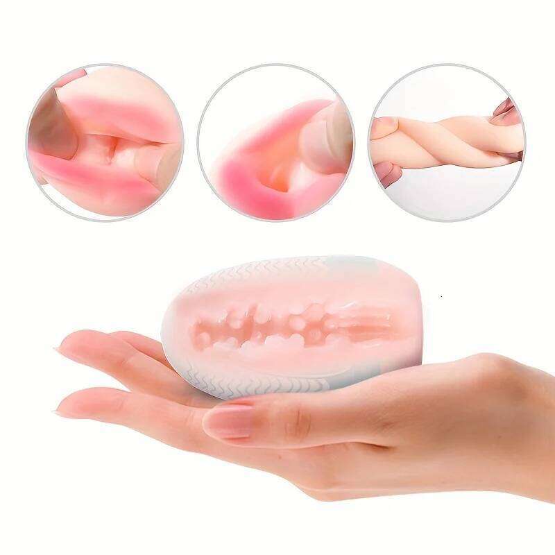 Masturbation eggs, a must-have for traveling and sending friends in the dormitory, realistic vaginal soft glue masturbation cup W260305