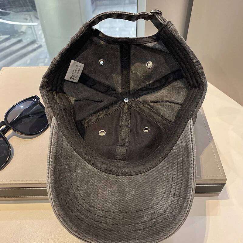 New Cat Ears Sunglasses Baseball Cap Y2K Cotton Washed Pilot Snapback Caps Gorras Women And Men Outdoor Sunshade Sun Hats Unisex Y260304