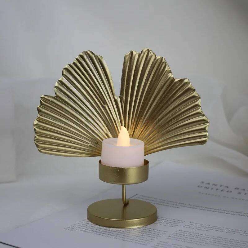 Candle Nordic Iron Art Candlestick Table Decoracion Romantic Dinner Decoration Wedding Centerpiece Tea Light Holder XJ260305