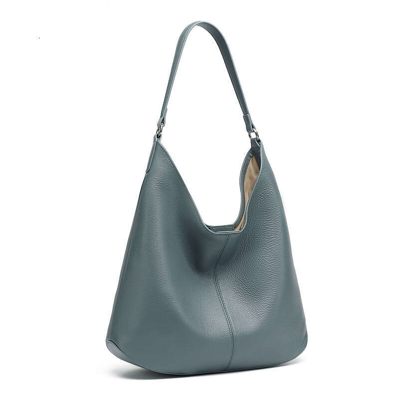 Luxury Shoulder Bags Totes Hobo Cross Border Women S Vegetable Tanned Lazy Style Underarm Korean Version Simple Tote Large Capacity Commuter Single Bu