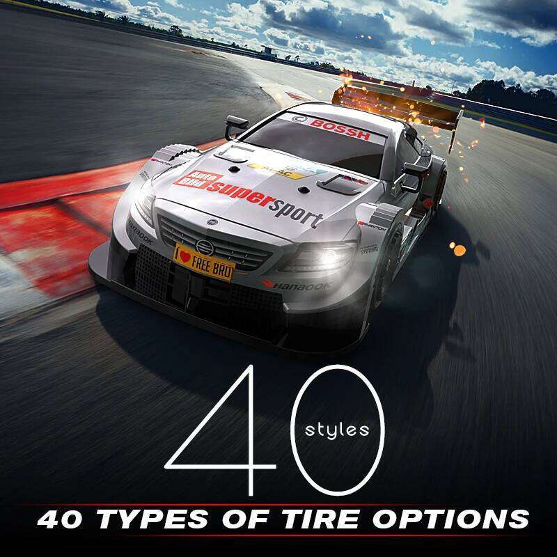 RC Car 2.4G Drift Racing 4WD Dual Motors 40km/H 40 Minutes Long Battery Life 1:16 Remote Control car Outdoor Toys Gifts C260305