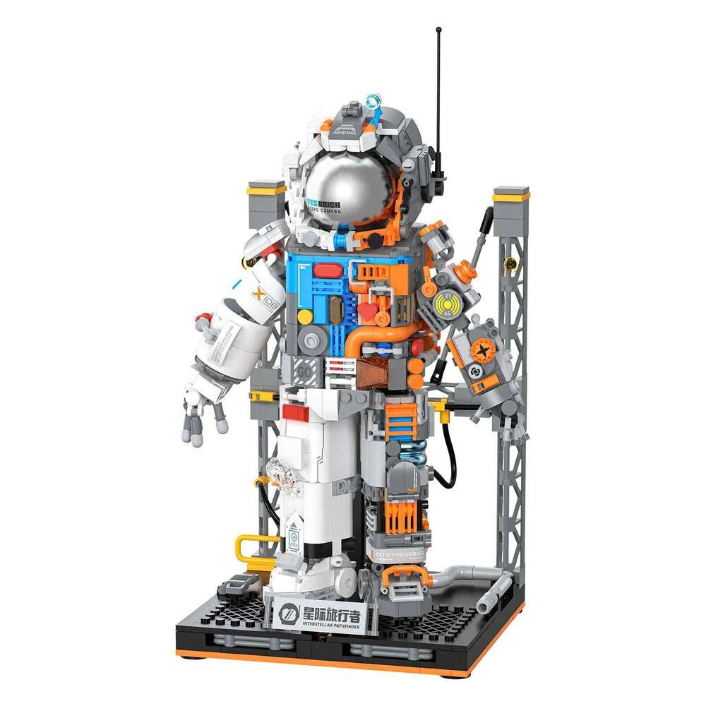 Technology Boys Toy Spaceman Models Blocks Assembled Astronaut Building Toys Creative Decorations Z260305