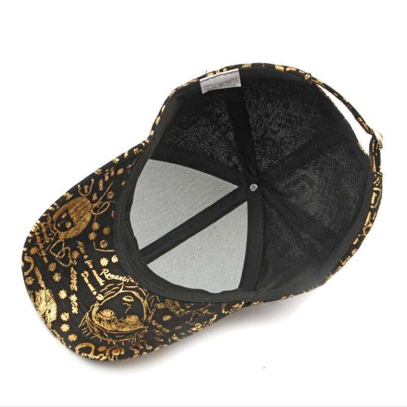 New Graffiti Gold Stamping Outdoor Hip-hop Joker Cap, Street Cool Baseball Hat, For Men And Women Sports Hat Y260304