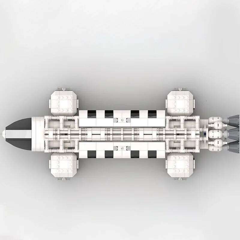 MOC New Space 1999 Eagle Spaceship Spaceport Building Blocks The Shuttle Launch Center Aircraft Bricks Idea Toys Children Gifts Z260305