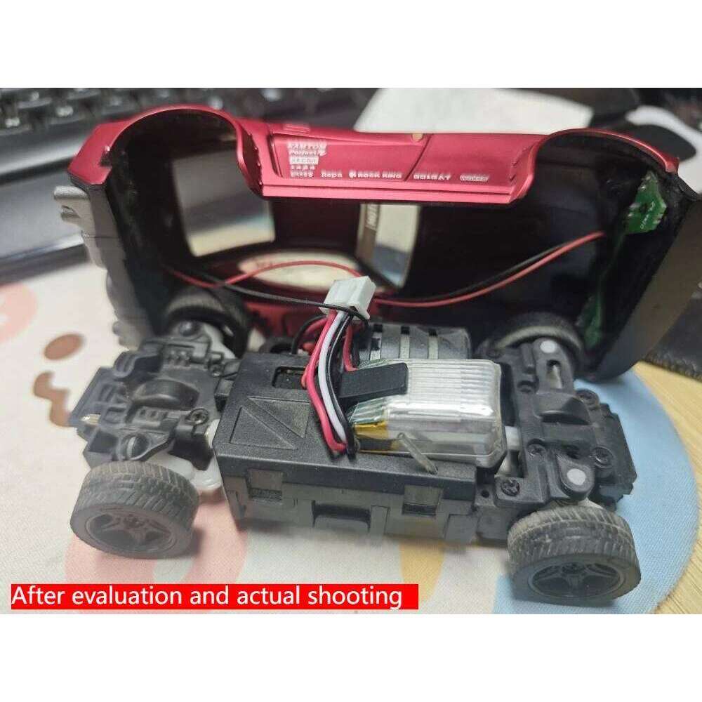 In Stock Kamtom 3299 1:32 Upgrade Luminous Metal Servo Motor Dodgeboy Toy Professional Drift Rc Stunt Car C260305