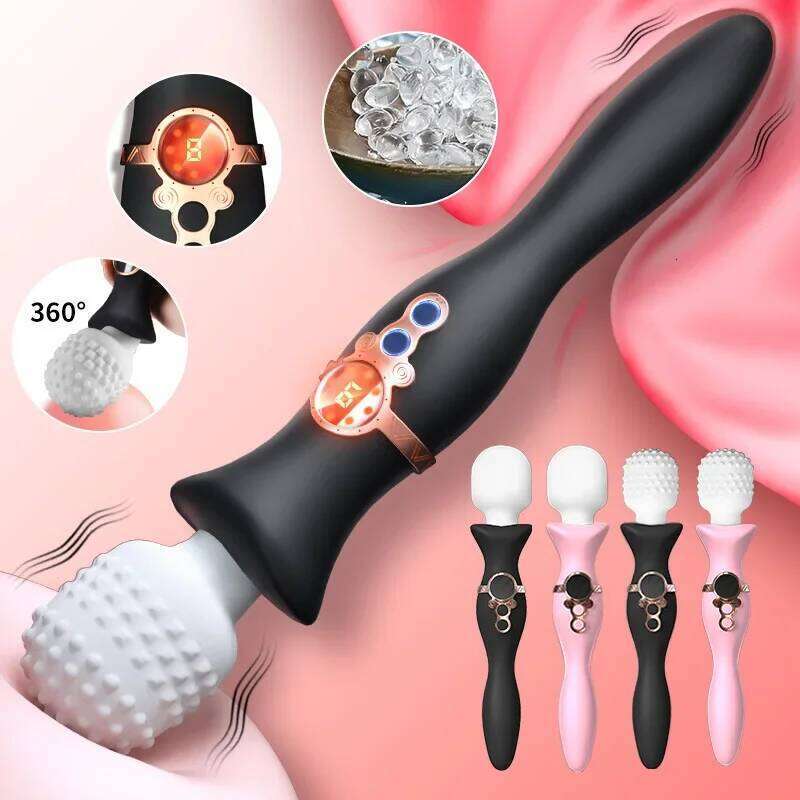 Magic wand Powerful AV Vibrator Dildos Women 10 Modes Clitoris Stimulator G Spot Vagina Massager Adult Sex Toys for Woman W260305