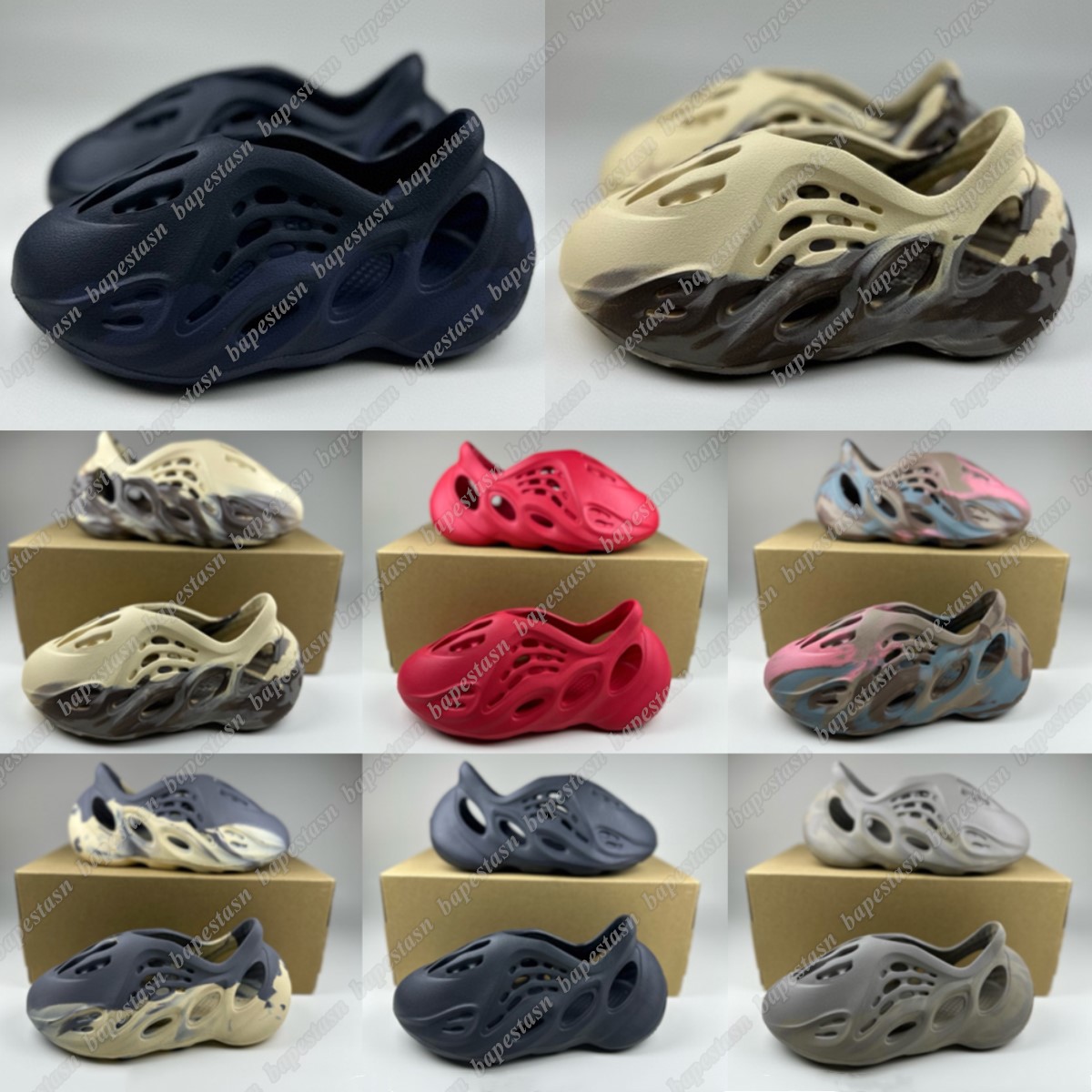 Designer Sandals kids Slippers toddler shoes EVA baby Slides boy gril Resin Fashion black red kid shoe children White trainers