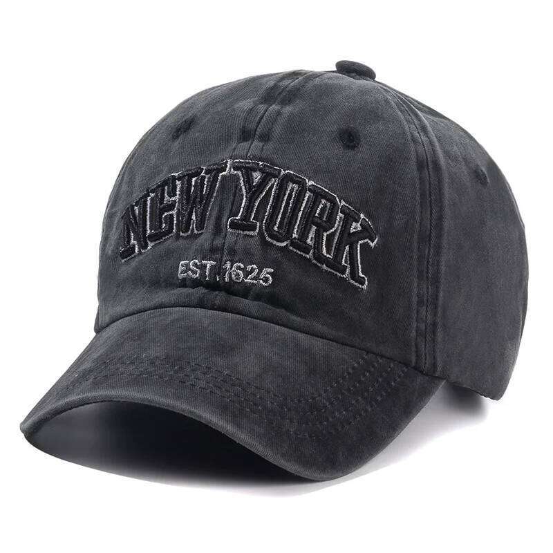 2025 New York Washed Cotton For Men Women Gorras Snapback Baseball Caps Sun protection Casquette Dad Hat Outdoors Cap Y260304