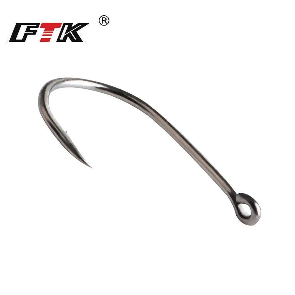 FTK CHINU Fishhooks Fishhook Baitholder Size1#-10#100pcs / lot Hooks from Norwegian carp fishing Y260305