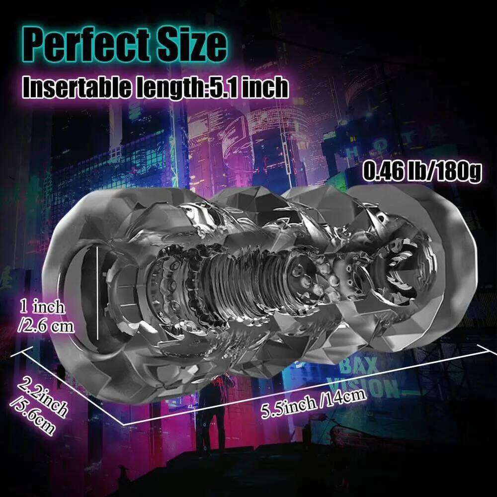 Male Masturbator Soft Toys Vagina Adult Endurance Exercise Sex Products Men's Pussy Pocket Cup For Men Dick Sucker W260305