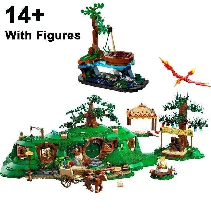 Creative Lord Rings The Shire Smeagol and Deagol Building Blocks With Figures Assemble Bricks Toy Gift For Adult Z260305