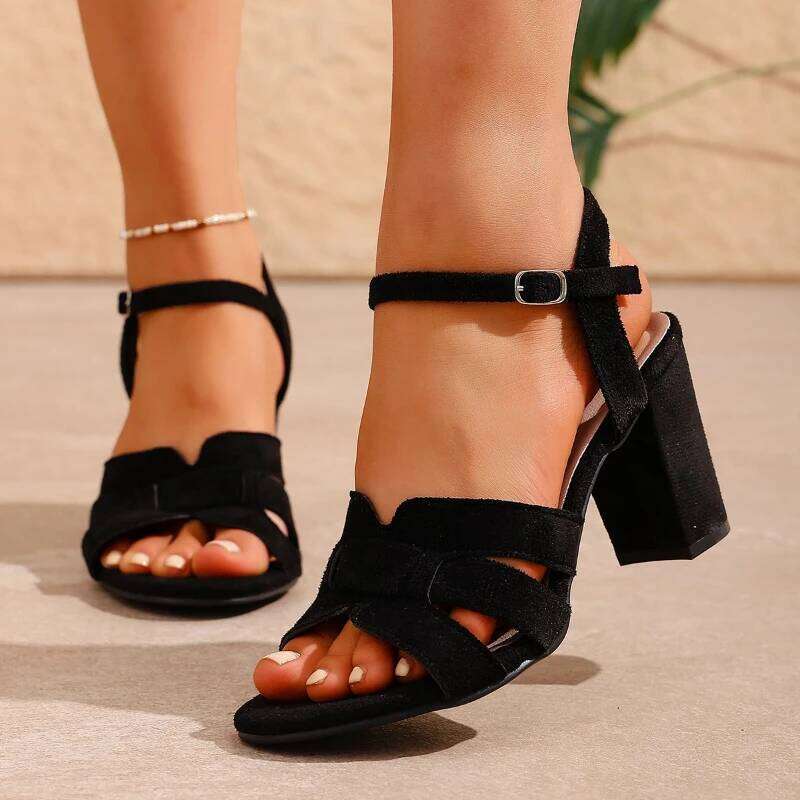 2025 New Women's Plus Size Casual Anti-Slip Sandals Fashion Comfort High Heels