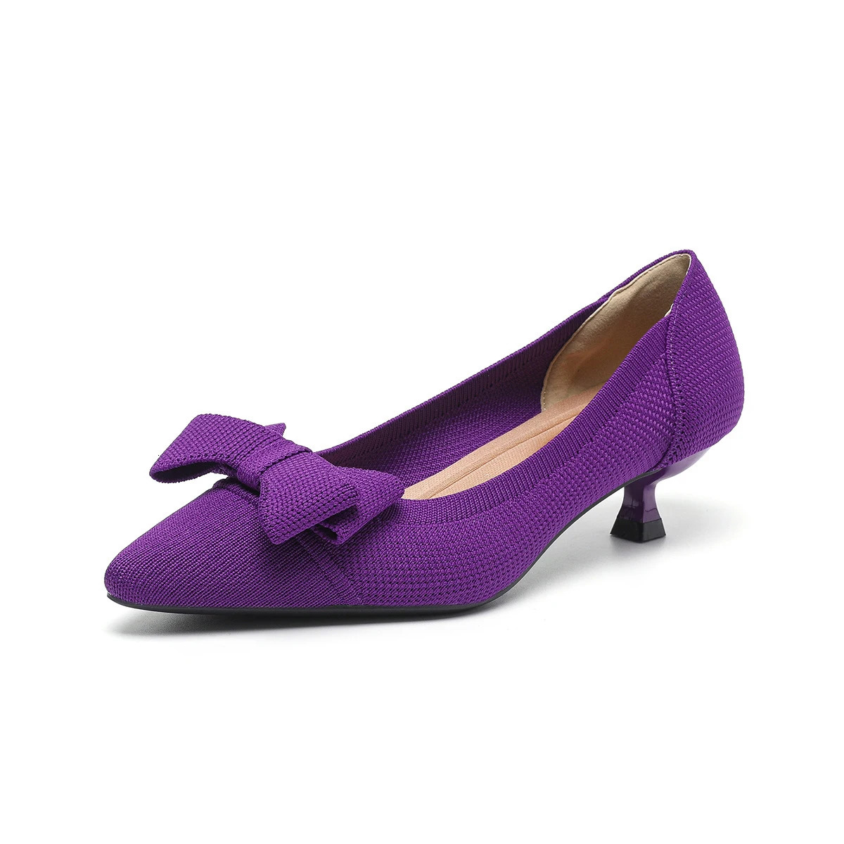 Kitten and womens shoes fly woven single shoes 260306